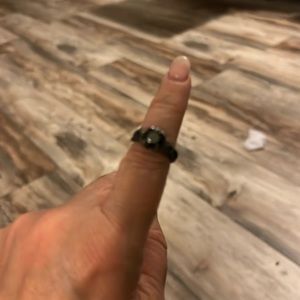 Gothic Black ring size 7